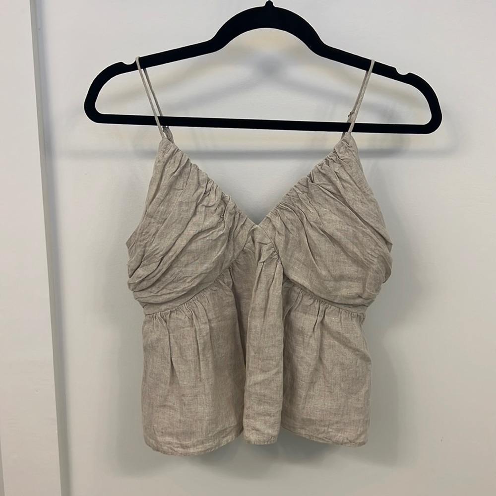 JCREW linen top